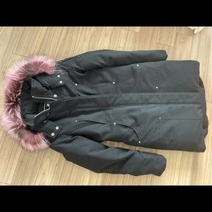 Moose Knuckles Parka Long Winter Dawn Jacket Black S